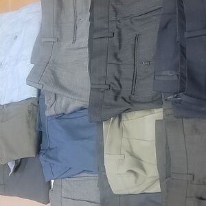 Lot Of 11 28" to 34 Mens Dress Pants Jos. A Banks Banana Republic Tommy Hilfiger